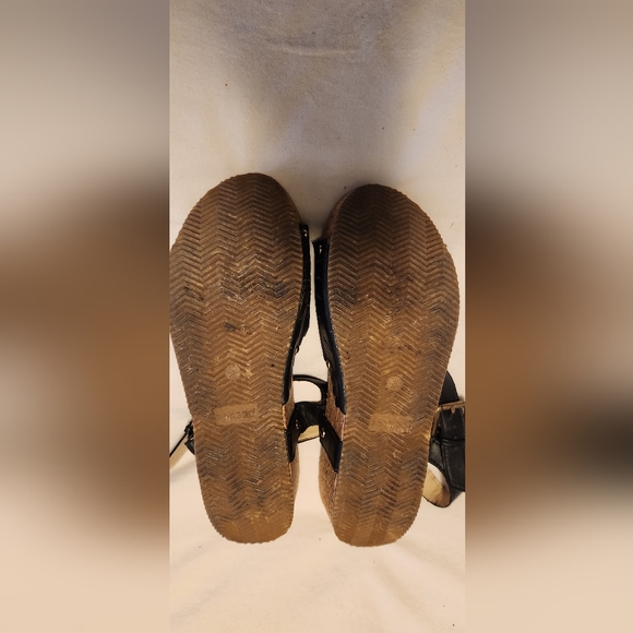 Bamboo cork wedge sandals. - Picture 3 of 3